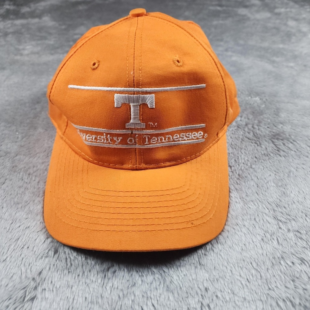 VINTAGE Tennessee Volunteers Hat Cap Snap Back‎ One Size Orange NCAA The Game